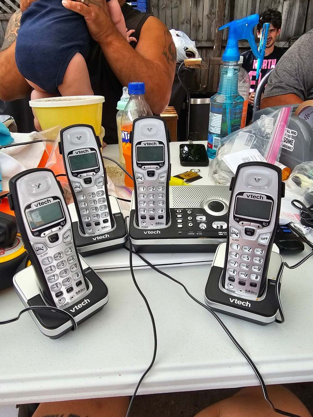 Vtech 5.8 Ghz Digital Answering System Cordless Phone